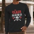 The Clash Bolt Red Long Sleeve T-Shirt Gifts for Him