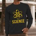 Classic Science Atom Logo Long Sleeve T-Shirt Gifts for Him