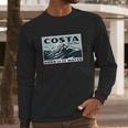 Costa Del Mar Postcard Wave Long Sleeve T-Shirt Gifts for Him