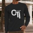 Cti Records T-Shirt Long Sleeve T-Shirt Gifts for Him