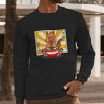 Cute Capybara Eating Ramen Funny Animal Anime Manga Long Sleeve T-Shirt Gifts for Him