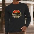 D B Cooper Robber Thief Parachute Skydiving School Est 1971 Retro Vintage Long Sleeve T-Shirt Gifts for Him