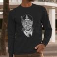 Dali Surreal Noir Retro Eyes On Face Tattoo Art Long Sleeve T-Shirt Gifts for Him