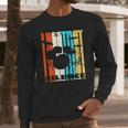 I Destroy Silence Drums Drummer Band Music Fan Long Sleeve T-Shirt Gifts for Him