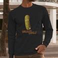 Dilly Dali Pickle Salvador Funny Artist Graphic Graphic Long Sleeve T-Shirt Gifts for Him