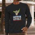 Dominican Republic Jersey Baseball Bandera Dominicana Long Sleeve T-Shirt Gifts for Him