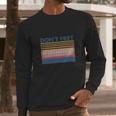 Don’T Fret Bass Guitar Vintage Long Sleeve T-Shirt Gifts for Him