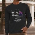 Dr John And Snoopy Mashup Schroeder Playing Piano Signature T-Shirt Long Sleeve T-Shirt Gifts for Him