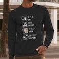 Eat Sleep Yaoi Repeat Gift Long Sleeve T-Shirt Gifts for Him