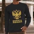 Eblem Of The Russian Federation Russia Arms Long Sleeve T-Shirt Gifts for Him