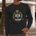 El Tata Mas Chingon Funny Tata Abuelo Gift Long Sleeve T-Shirt Gifts for Him