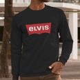 Elvis - Levis Style Logo Long Sleeve T-Shirt Gifts for Him