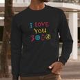 Endgame I Love You 3000 Drawing Long Sleeve T-Shirt Gifts for Him