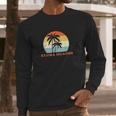 Exuma Bahamas Vintage Sun Surf Throwback Vacation Long Sleeve T-Shirt Gifts for Him