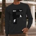 F Name Character Boo Dracula Funny Halloween Quote Long Sleeve T-Shirt Gifts for Him