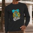 Fade To Riches Barber Hairstylist Long Sleeve T-Shirt Gifts for Him