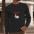 Follow The White Rabbit Down The Rabbit Hole Long Sleeve T-Shirt Gifts for Him