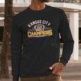 Football Fans World Champions Championship Long Sleeve T-Shirt Gifts for Him