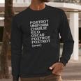 Foxtrot Uniform Charlie Kilo Oscar Funny Tee Long Sleeve T-Shirt Gifts for Him