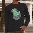 Frankenstein Pandemic Virus Mask Long Sleeve T-Shirt Gifts for Him