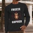 Freeze Gopher Bose-Eye Long Sleeve T-Shirt Gifts for Him