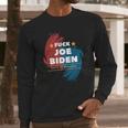 Fuck Joe Biden Lets Go Brandon Star Long Sleeve T-Shirt Gifts for Him