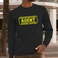 Fugitive Recovery Agent & Bounty Hunters Bail Enforcement Long Sleeve T-Shirt Gifts for Him