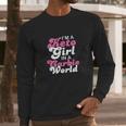 Funny Ketogenic Diet Keto Girl Carbie World Long Sleeve T-Shirt Gifts for Him