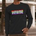 Funny Pride Gay Pride Logo Long Sleeve T-Shirt Gifts for Him