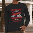 Funny Trainspotter Saying Trainspotting Steam Locomotive Gift Long Sleeve T-Shirt Gifts for Him