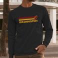 Funny Washington Football Dc Team Retro Long Sleeve T-Shirt Gifts for Him