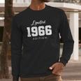 Gift For 55 Years Old 1966 Limited Edition 55Th Birthday Long Sleeve T-Shirt Gifts for Him