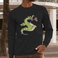 Grim Matchstick And Living Fireball Graphic Long Sleeve T-Shirt Gifts for Him