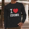 I Heart Cuomo Long Sleeve T-Shirt Gifts for Him