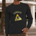 Illuminacho Funny All Seeing Eye Conspiracy Theory Long Sleeve T-Shirt Gifts for Him