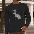 Jackalope Funny Rabbit Long Sleeve T-Shirt Gifts for Him