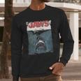 Jaws Shark Original Movie Poster Youth Long Sleeve T-Shirt Gifts for Him