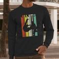 Jiu Jitsu Silhouette Bjj Brazilian Jiu Jitsu Retro Long Sleeve T-Shirt Gifts for Him