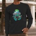 Jurassic World Blue Green Jungle Velociraptor Attack Long Sleeve T-Shirt Gifts for Him