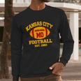 Kansas City Mo Kc Fooball Mahomes Fan Long Sleeve T-Shirt Gifts for Him