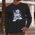 Kawaii Pastel Goth Cute Creepy Baphomet Satanist Goat Long Sleeve T-Shirt Gifts for Him