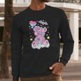 Kawaii Pastel Goth Cute Creepy Bear Long Sleeve T-Shirt Gifts for Him