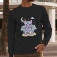 Kawaii Pastel Goth Cute Creepy Creature Skull Long Sleeve T-Shirt Gifts for Him