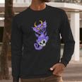 Kawaii Pastel Goth Cute Creepy Demon Dragon & Skull Long Sleeve T-Shirt Gifts for Him