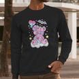 Kawaii Pastel Goth Cute Creepy Teddy Bear Long Sleeve T-Shirt Gifts for Him