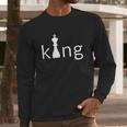 King Chess Shirt I Am The King Shirt Chess Tee Long Sleeve T-Shirt Gifts for Him