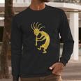 Kokopelli Southwestern Petroglyph Long Sleeve T-Shirt Gifts for Him