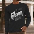 Les Paul Gibson Usa Long Sleeve T-Shirt Gifts for Him