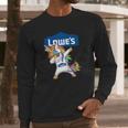 Lowes Unicorn Dabbing Long Sleeve T-Shirt Gifts for Him