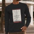 Macgregor 25 Sailboat Line Drawing Long Sleeve T-Shirt Gifts for Him